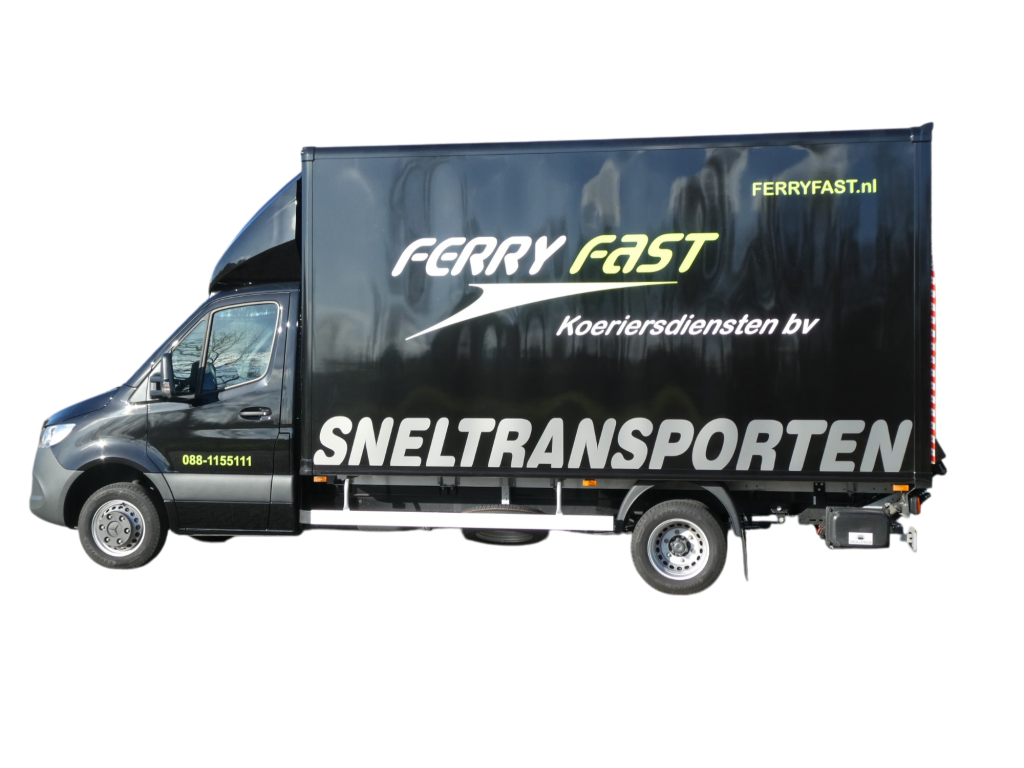 FerryFast Ferry Fast Mercedes Sprinter bakwagen met laadklep | Opslag